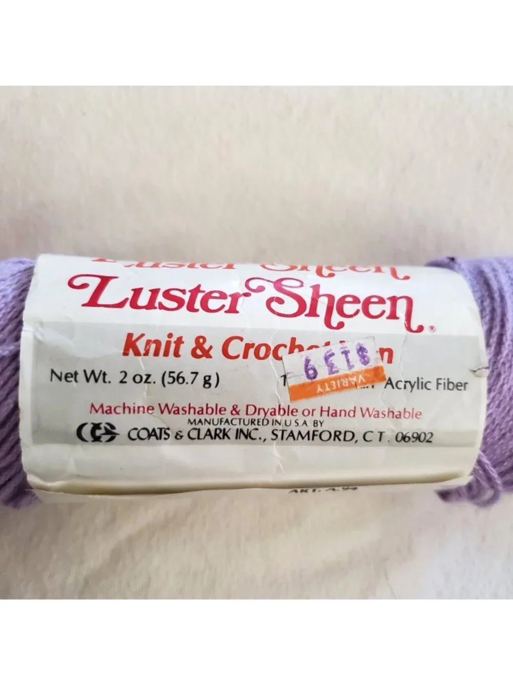 Coats & Clark light lilac